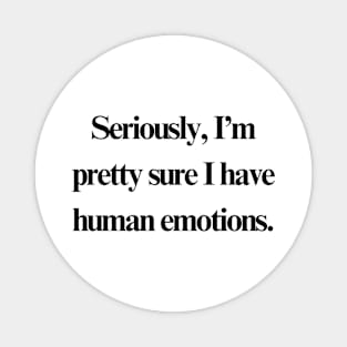 Human Emotions Magnet